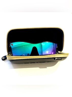 Blenders Blue and Black Men's Sunglasses